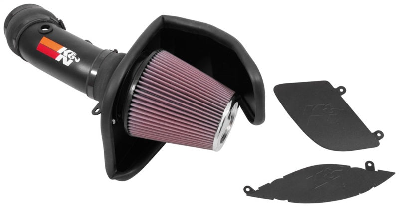 K&N Engineering 69-2553TTK K&N 2017 Dodge Challenger Hellcat SC V8-6.2L F/l Typhoon Air Intake