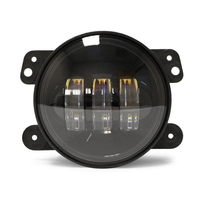 DV8 Offroad R4FL16W3W 07-18 Jeep Wrangler JK 4in 30W LED Replacement Fog Lights