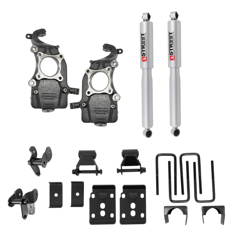 Belltech 1052SP 2021+ Ford F-150 2WD Lowering Kit w/ Street Performance Shocks