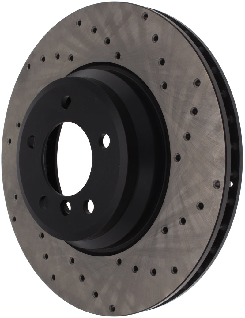 Stoptech 128.34093L StopTech 07-10 BMW 335i Cross Drilled Left Front Rotor