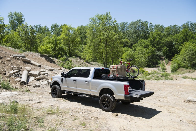 N-Fab HPF9984CC-TX Podium LG 99-16 Ford F-250/350 Super Duty Crew Cab - Tex. Black - 3in