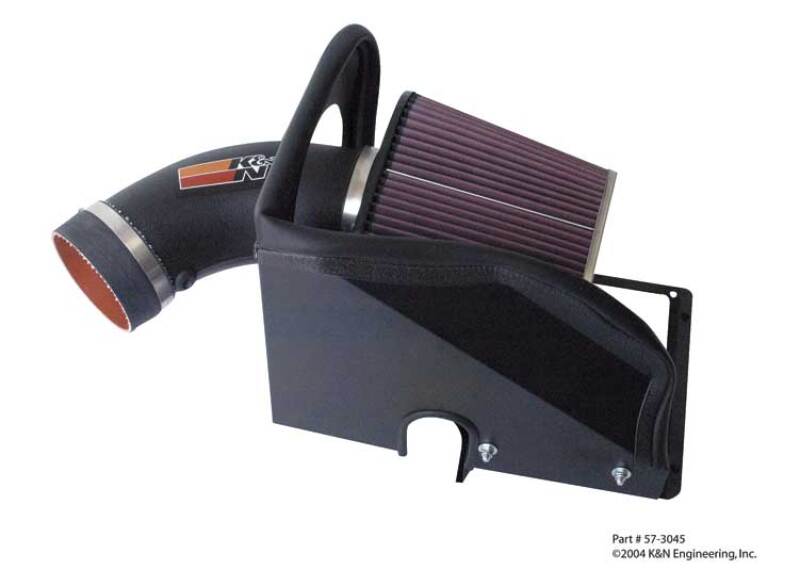 K&N Engineering 57-3045 K&N 99-04 Chevy Impala / Pontiac Grand Prix V6-3.8L Performance Intake Kit