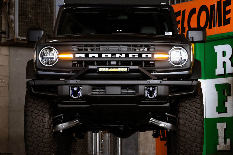 DV8 Offroad LBBR-04 21-22 Ford Bronco Factory Modular Front Bumper Bull Bar