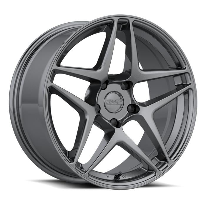 Kansei K15G-181512+12 K15G Astro 18x10.5in / 5x114.3 BP / 12mm Offset / 73.1mm Bore - Gunmetal Wheel