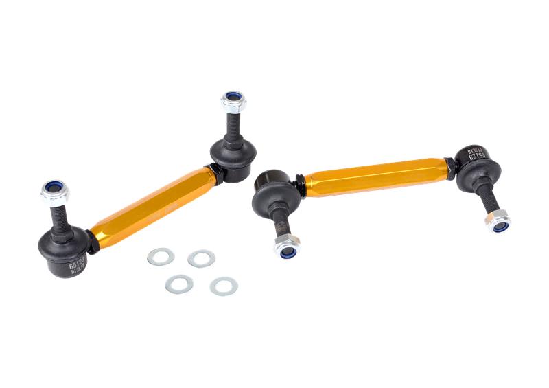 Whiteline KLC140-235 Universal Swaybar Link Kit-Heavy Duty Adjustable 10mm Ball Joint