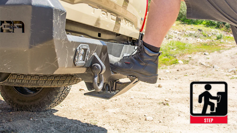 Body Armor 4x4 5136 Backbone Hitch Skid