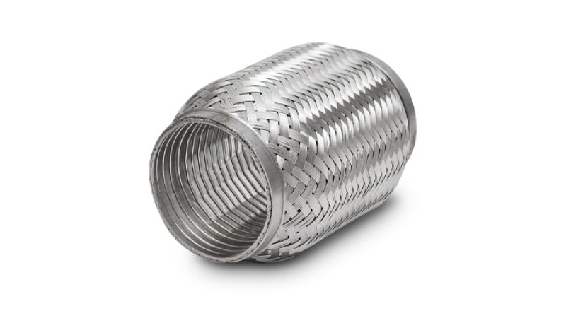 Vibrant 61108 SS Turbo FLEX Coupling with Interlock Liner 3.5in inlet/outlet x 8in long