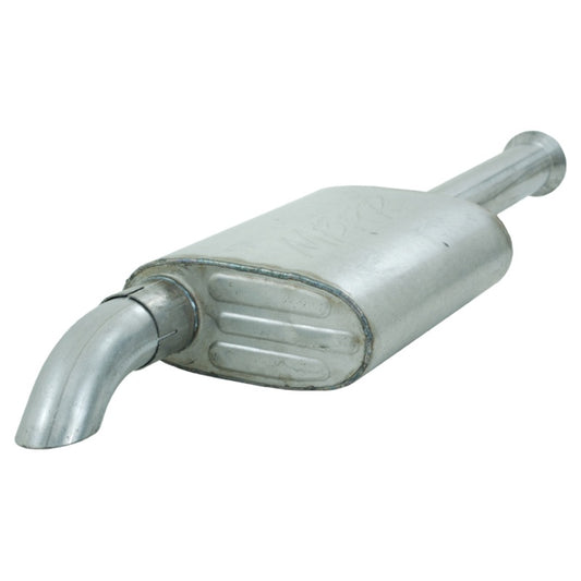 MBRP S5522AL 00-06 Jeep Wrangler (TJ) Inline-4 2.5L Inline-6 4.0L Cat Back Single Off-Road Turn Down Alum Ex
