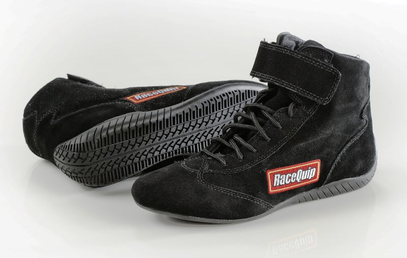 Racequip RQP30300120 Shoe Mid-Top Black Size 12 SFI