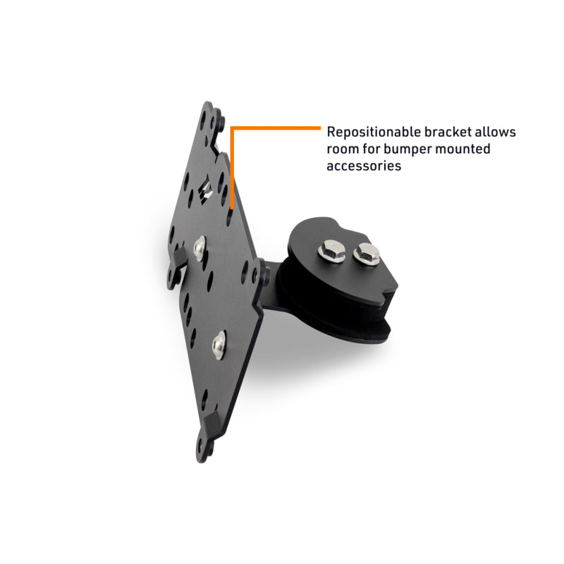 Mishimoto MMLP-T1-22 2022+ Chevy 1500 Tow Hook License Plate Relocation Bracket