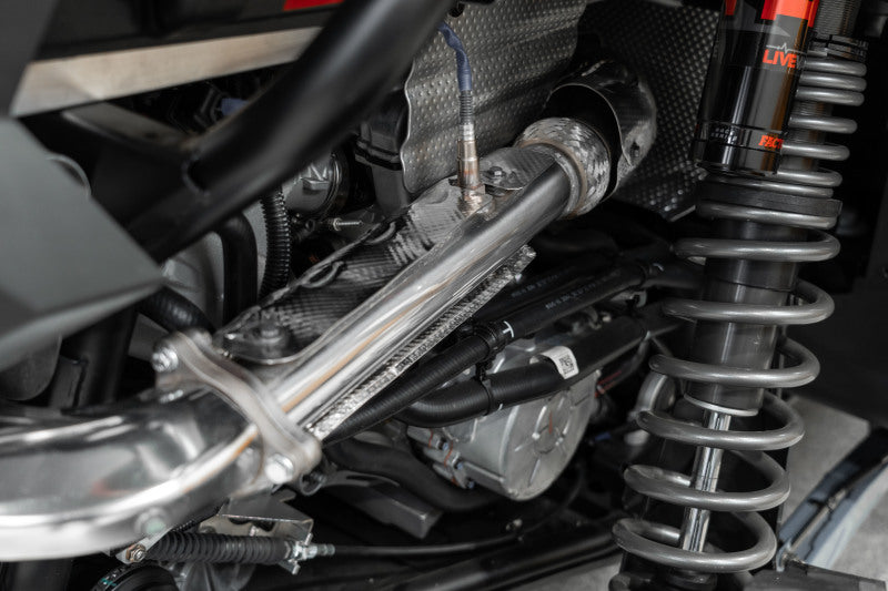 MBRP AT-9524RP 16-21 Polaris RZR XP Turbo / 18-21 RZR XP S / 22 RZR R 2.5in Direct Bolt-On Front Pipe