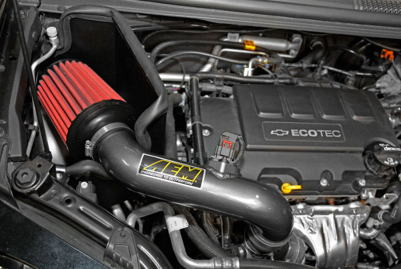 AEM Induction 21-788C 12-16 Chevrolet Sonic 1.4L L4 Gunmetal Gray Cold Air Intake