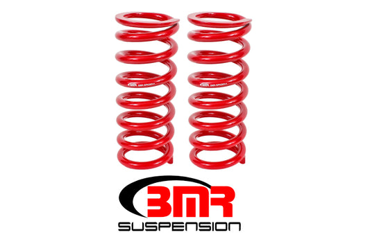 BMR Suspension SP028R BMR 79-04 Fox Mustang Front Lowering Springs - Red
