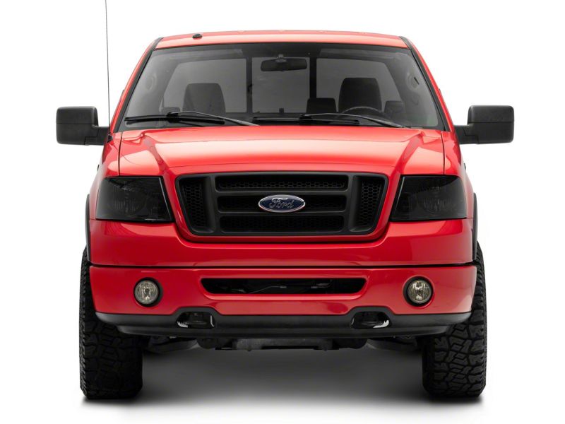 Raxiom T551342 04-08 Ford F-150 Axial Series OEM Style Replacement Headlights- Chrome Housing- Smoked Lens