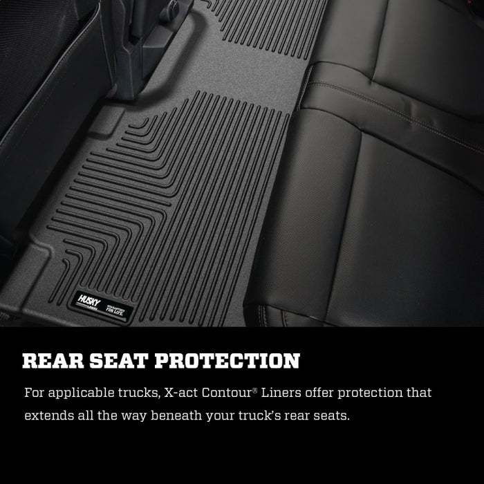 Husky Liners 50921 2023 Honda Pilot X-Act Contour Black Floor Liners