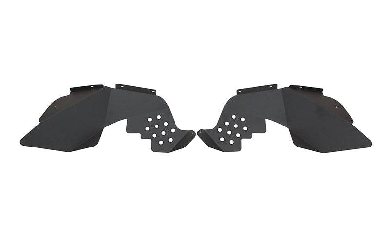 Fishbone Offroad FB33007 07-18 Jeep JK Wrangler Front/Rear Inner Fenders -Aluminum - Blk Pwdrcoat (Set Of 4)