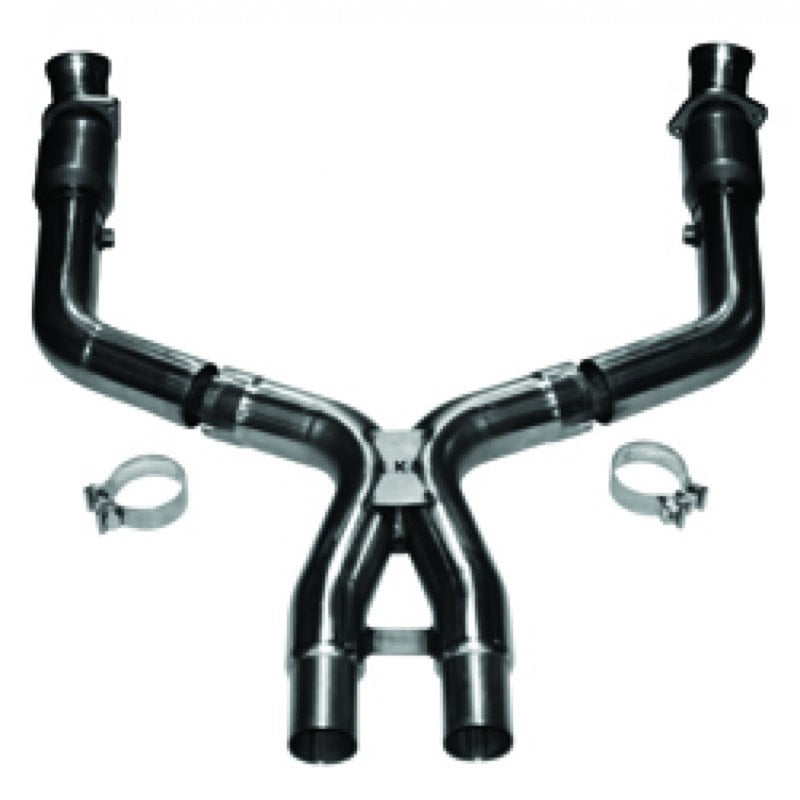 Kooks Headers 11413200 Kooks 11-14 Ford Mustang GT 5.0L 4V 3in x 2 3/4in OEM Cat X Pipe Kooks HDR Req