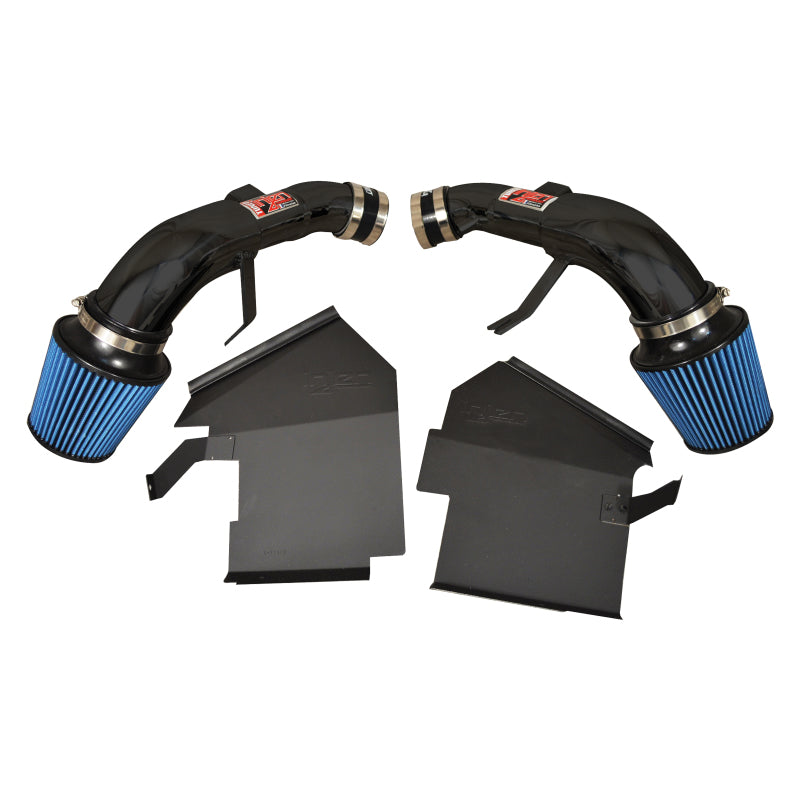 Injen SP1999BLK 14 Infiniti Q50 3.7L V6 Black Dual Short RAM Intake w/ MR Techn and Heat Shields