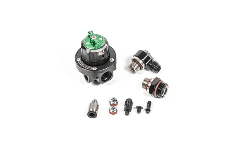 Radium Engineering 20-1623-01 Direct Mount Regulator (DMR), 8AN ORB - Green