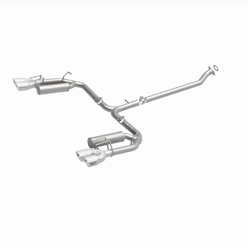 Magnaflow 19494 MagnaFlow 18-19 Toyota Camry XSE 2.5L (FWD) Street Series Cat-Back Exhaust w/4in Polished Quad Tips