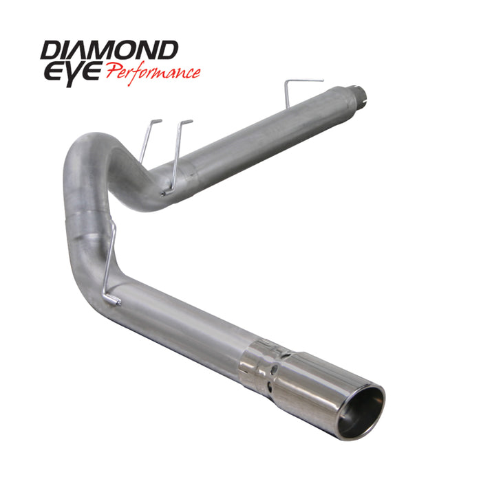 Diamond Eye Performance K5316S-RP Diamond Eye KIT 5in Catback RPLCMENT PIPE Single SS: 94-97 FORD 7.3L F250/F350 PWRSTROKE