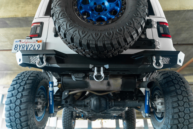 DV8 Offroad RBJL-13 2018 Jeep Wrangler JL MTO Series Rear Bumper w/ Optional Tire Carrier