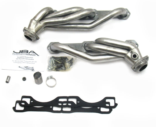 JBA 1830S 92-95 Chevrolet Blazer 5.0L/5.7L w/o A.I.R. 1-1/2in Primary Raw 409SS Cat4Ward Header
