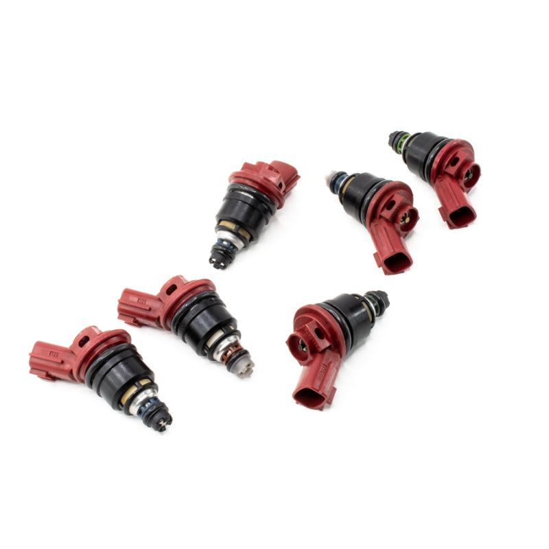 DeatschWerks 01J-00-0270-6 96-99 Nissan I30 VQ30 / Maxima VQ30de / 300zx 270cc Side Feed Injectors