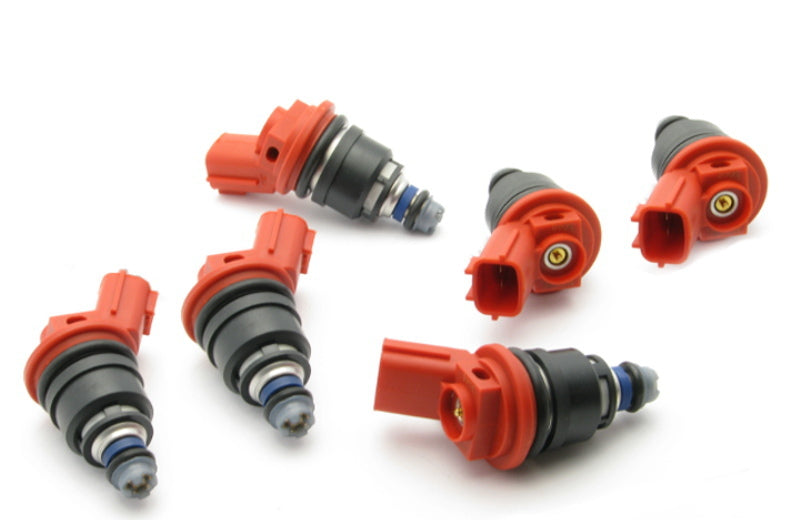 DeatschWerks 01J-00-0270-6 96-99 Nissan I30 VQ30 / Maxima VQ30de / 300zx 270cc Side Feed Injectors