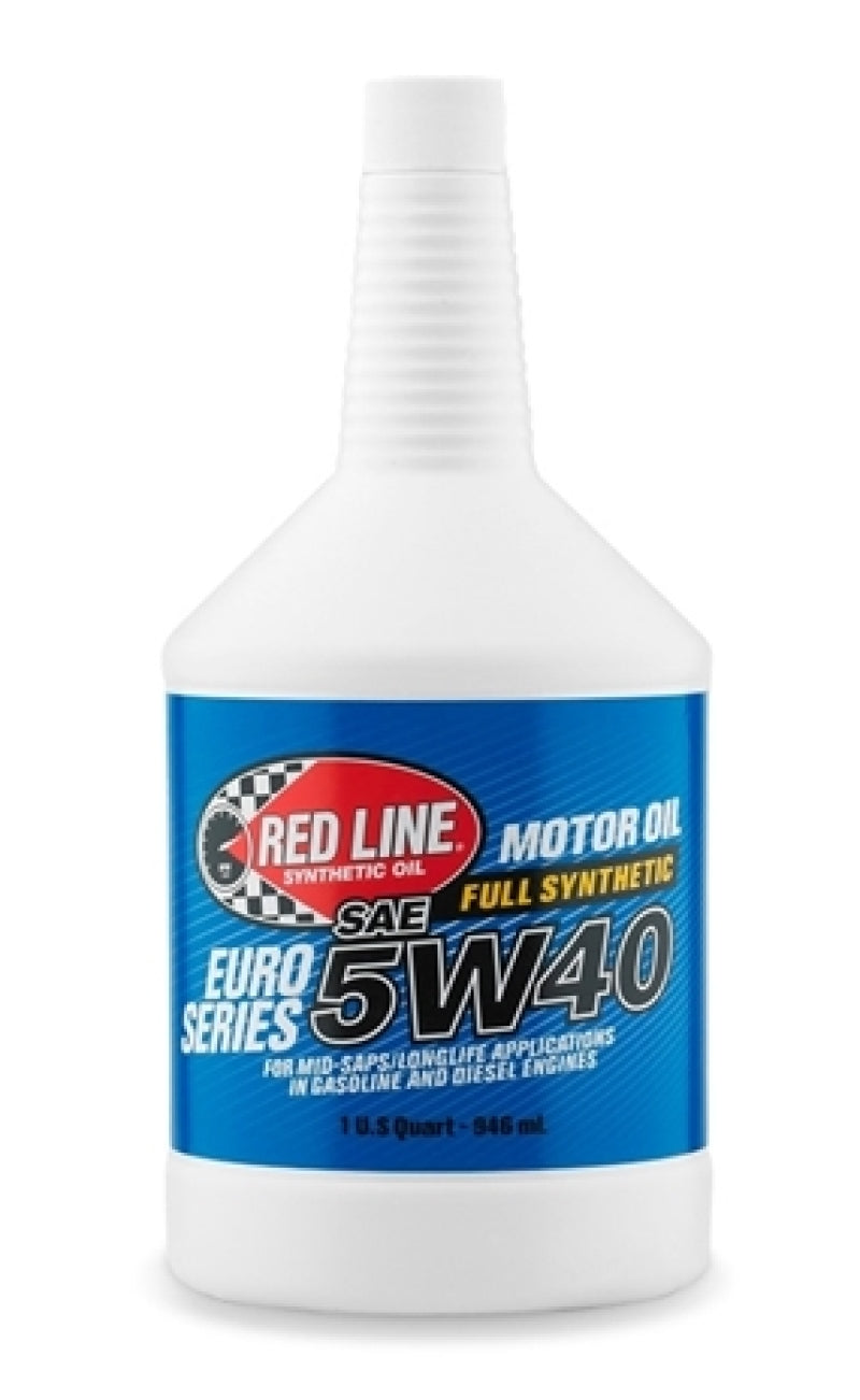 Red Line 12404 Euro-Series 5W40 Motor Oil - Quart