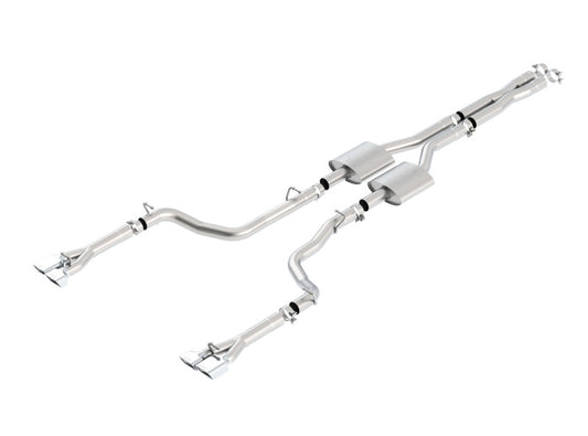 Borla 140436 11 Dodge Challenger SRT8 Coupe AT/MT 5/6spd 6.4L 8cyl ATAK SS Catback Exhaust
