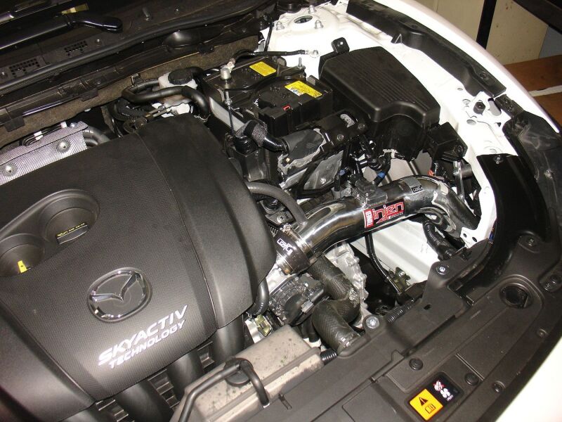 Injen SP6073BLK 14-15 Mazda 6 2.5L 4cyl Black Cold Air Intake w/ MR Tech & Air Fusion
