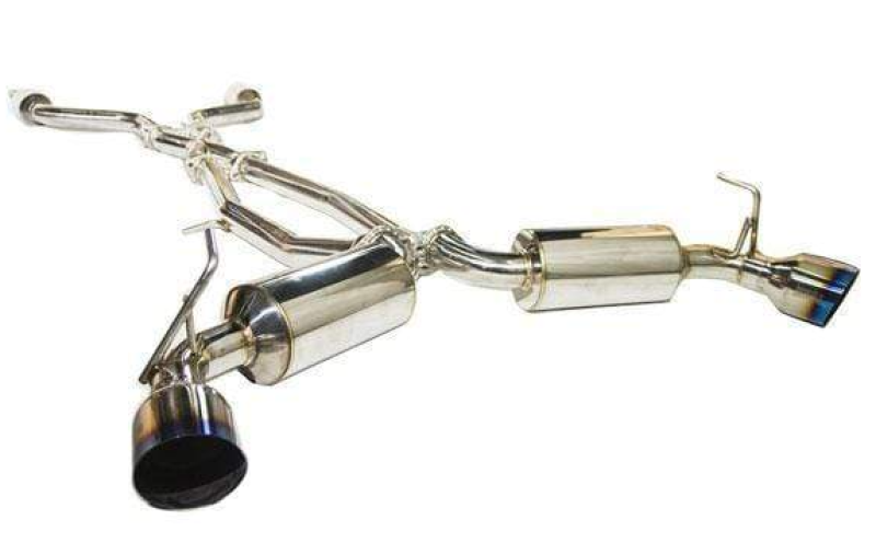 Invidia HS09N7ZGD1GT 2009+ Nissan 370Z Dual N1 GT Titanium Tip Cat-back Exhaust