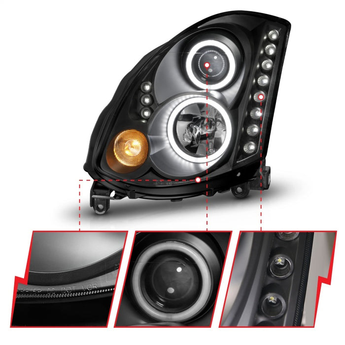 ANZO 121363 ANZ LED/Projector Headlights