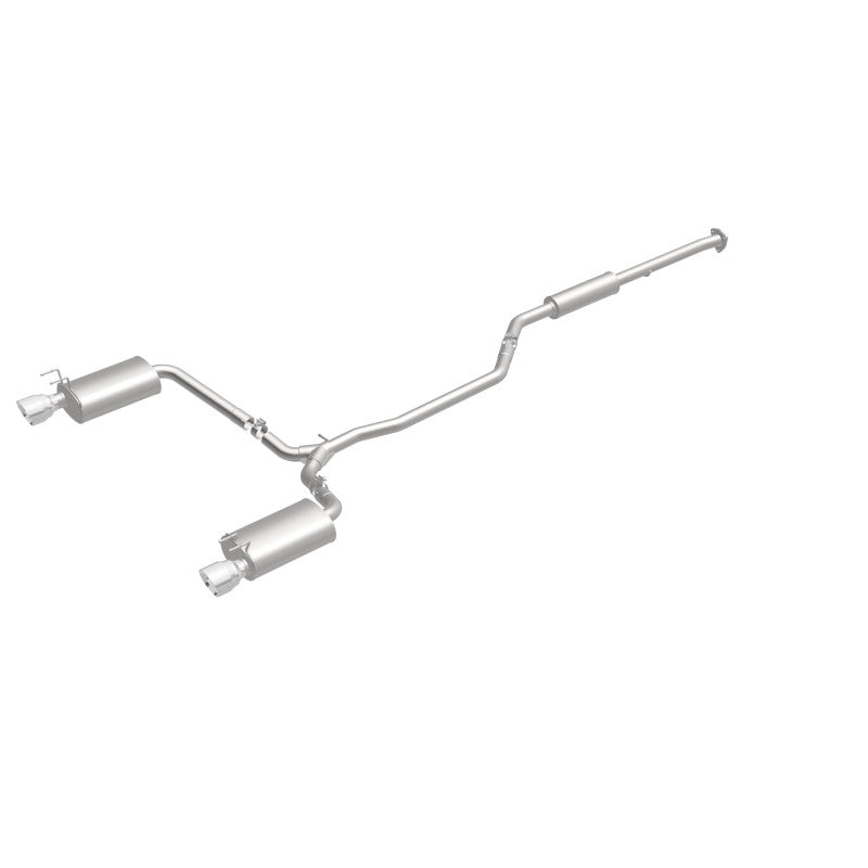 Magnaflow 19181 MagnaFlow Sys C/B 2015 Honda Accord 3.5L V6 2.5in SS Dual Split Rear Polished 4.5 Tip
