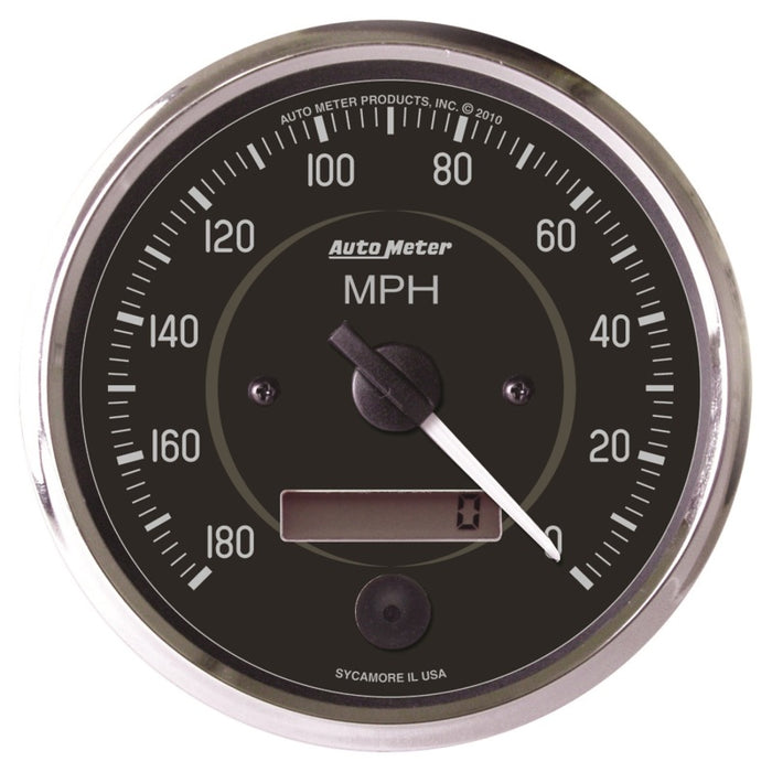 AutoMeter 201013 Autometer Cobra 4 inch 180 MPH In-Dash Electronic Programable Reverse Sweep Speedometer