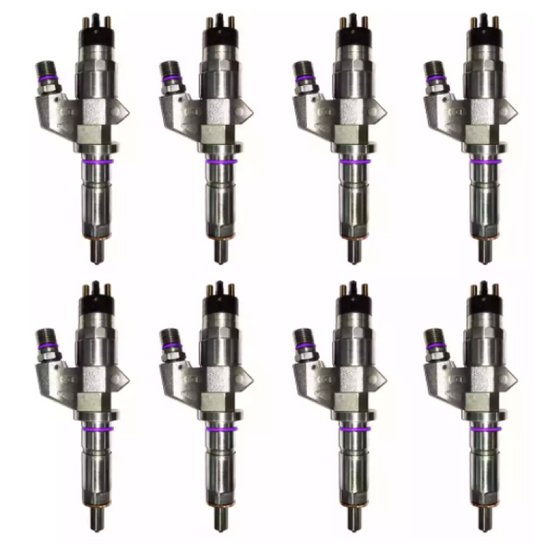 Exergy E01 10102 01-04 Chevrolet Duramax 6.6L LB7 Reman Sportsman Injector - Set of 8