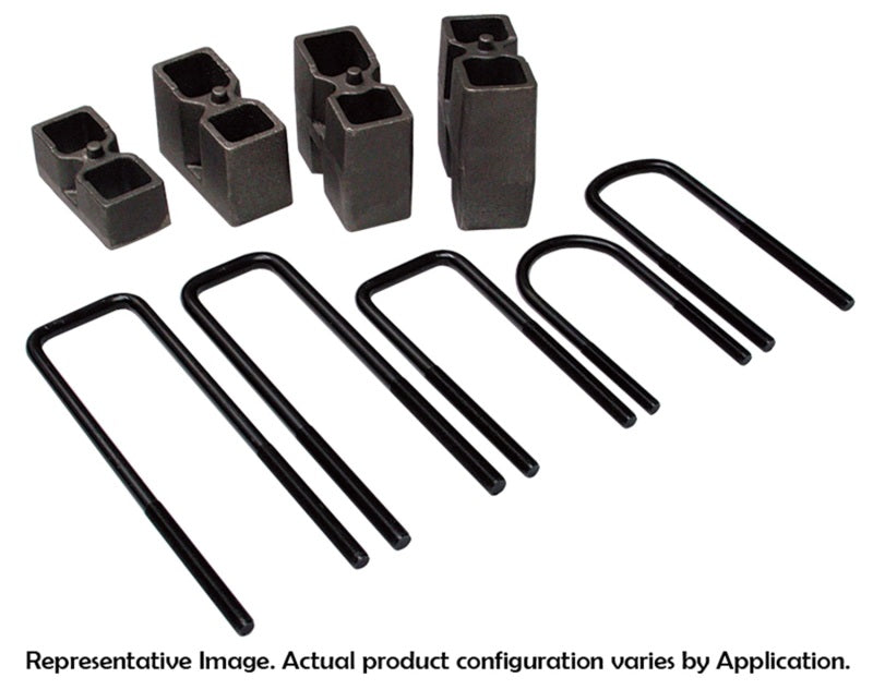 Skyjacker BUK2082F Suspension Block and U-Bolt Kit 2001-2010 GMC Sierra 2500 HD 4 Wheel Drive