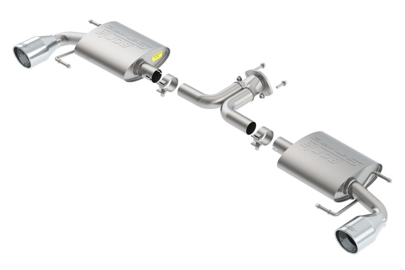 Borla 11918 14-16 Mazda 3 2.0/2.5L AT/MT FWD S-Type Cat-Back Exhaust Single Split Rear Exit