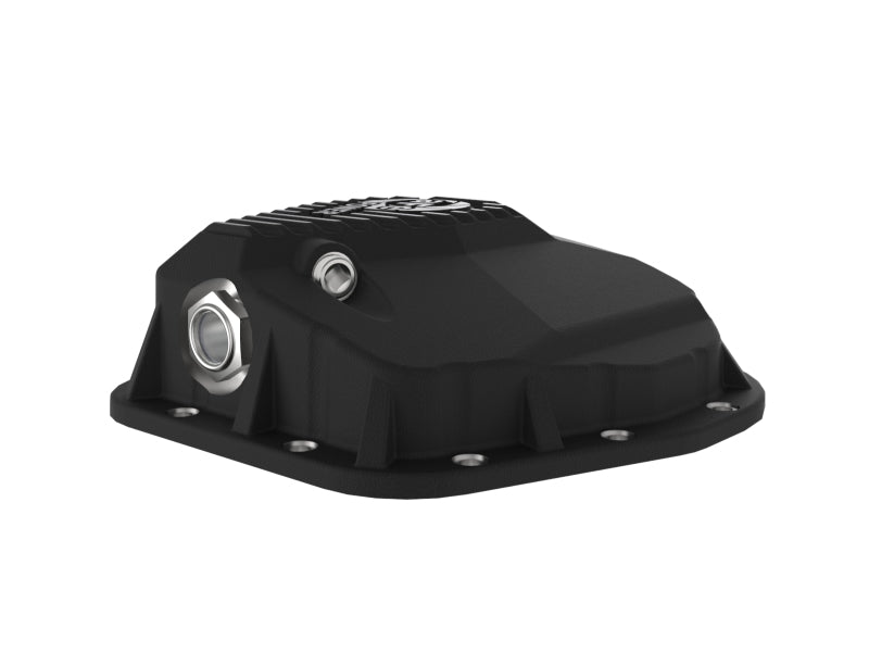 aFe 46-71320B 97-23 Ford F-150 Pro Series Rear Differential Cover Black w/ Machined Fins