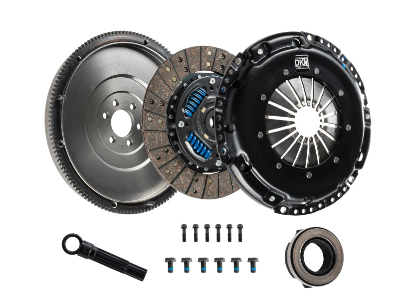 DKM Clutch MB-034-060 2.0 VW/Audi A3 TSI 8 Bolt Sprung Organic MB Clutch w/Steel Flywheel (440 ft/lbs Torque)
