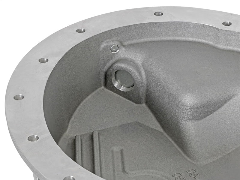 aFe 46-70040 Front Differential Cover (Raw; Street Series); Dodge Diesel Trucks 03-12 L6-5.9/6.7L (td)