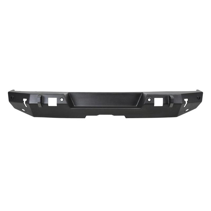 Westin 59-82045 18-19 Jeep Wrangler JL WJ2 Rear Bumper w/ Sensors (Excl. Wrangler JK) - Textured Black