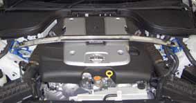 Cusco 288 540 A Strut Bar F-OS CKV36 NJ50 G37 coupe G35 sedan / Infiniti Q60