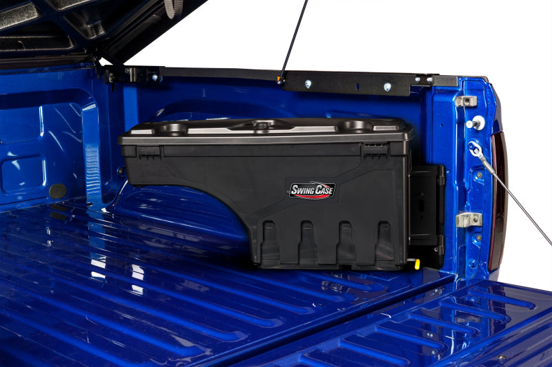 Undercover SC300P UnderCover 02-18 RAM 1500 (19-20 Classic) / 03-20 RAM 2500 Passengers Side Swing Case - Black Smooth