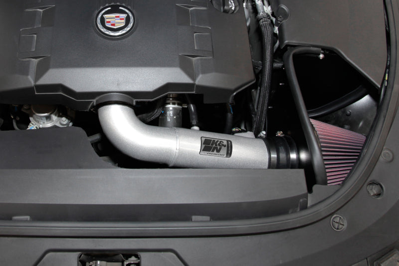 K&N Engineering 69-4527TS K&N 2012 Cadillac CTS 3.0L/3.6L Typhoon Performance Intake Kit