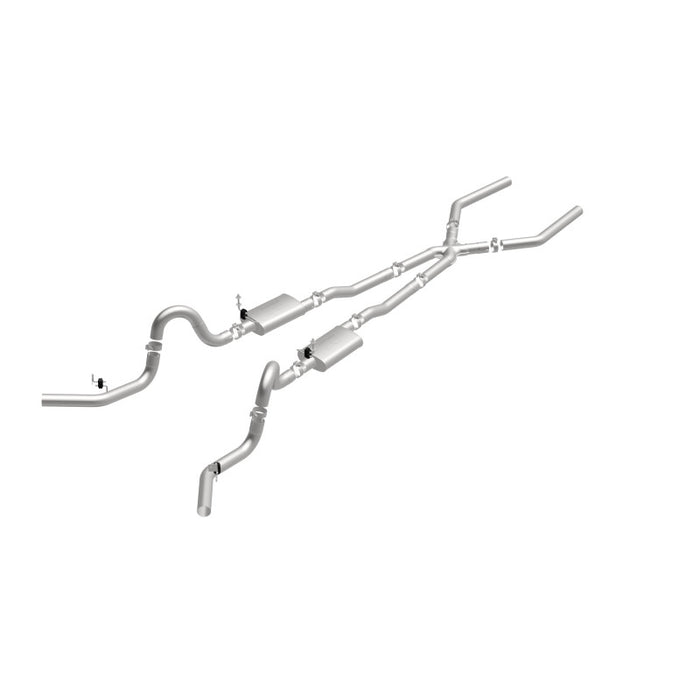 Magnaflow Perf Exhaust MAG15898 68-72 GM A Body 3in Dual Exhaust System