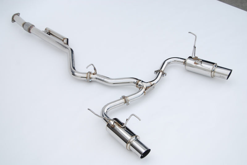 Invidia HS22WRXGTP 2022+ Subaru WRX N1 Twin Outlet Single Layer SS Tip Cat-Back Exhaust