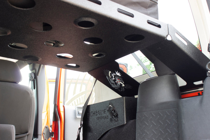 Fishbone Offroad FB25116 07-18 Jeep Wrangler JK 4 Door Fisbone Offroad Interior Storage Rack