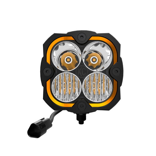 KC HiLiTES 1289 FLEX ERA 4 - Single Light Master Kit